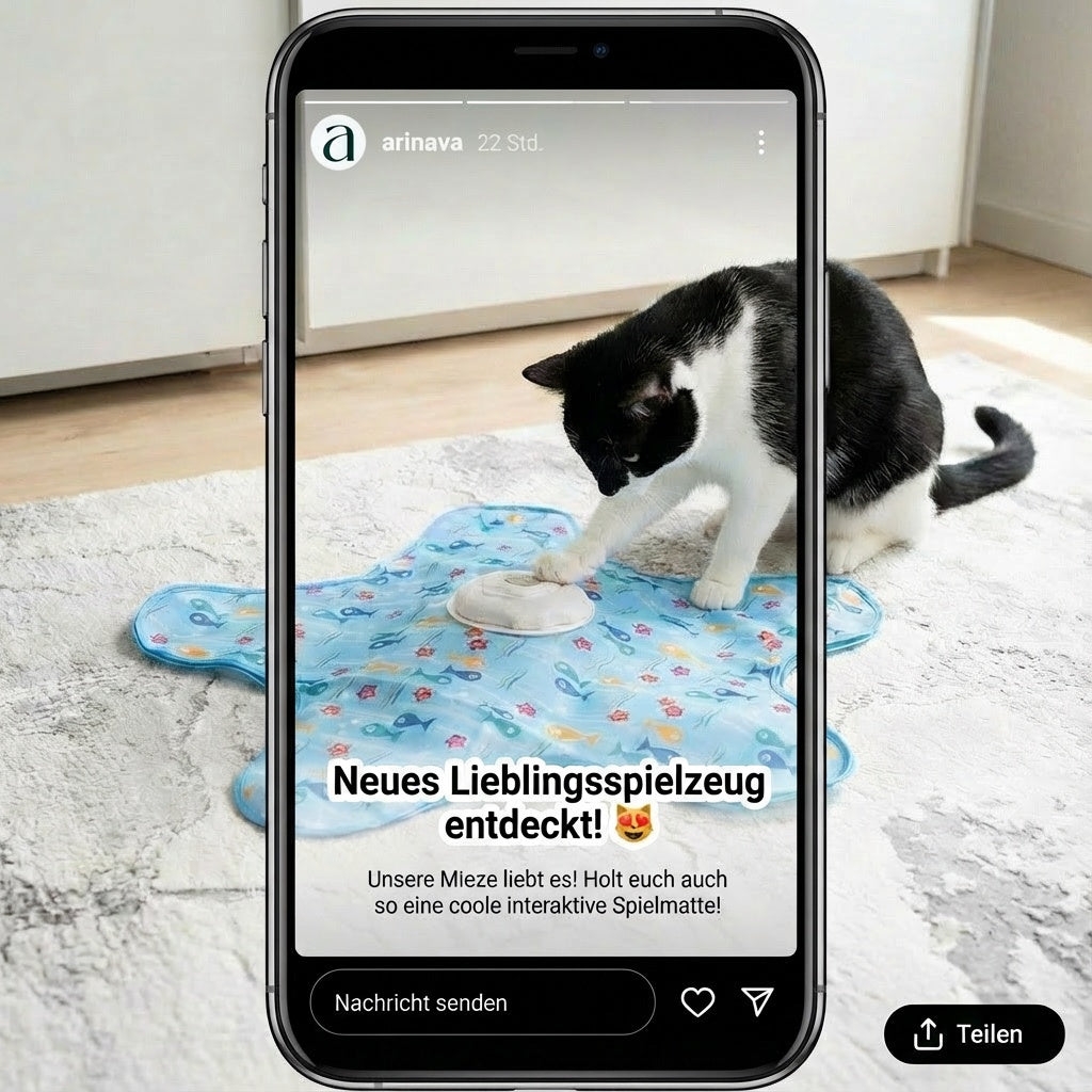 CattyCat® - Interaktive Spielmatte für Katzen
