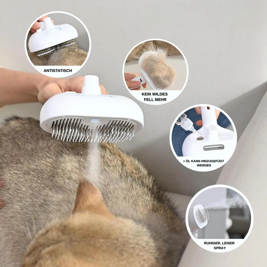 MagieBürste - Mit Leichtigkeit durch Haarausfall!