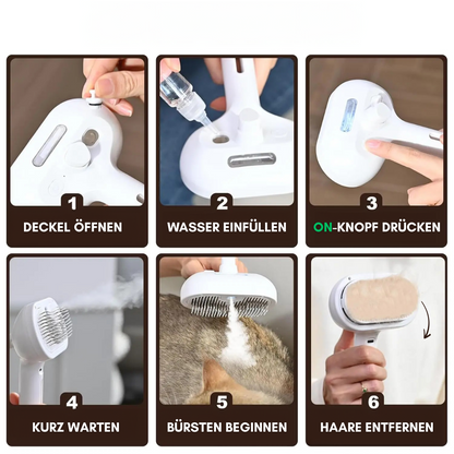 MagieBürste - Mit Leichtigkeit durch Haarausfall!