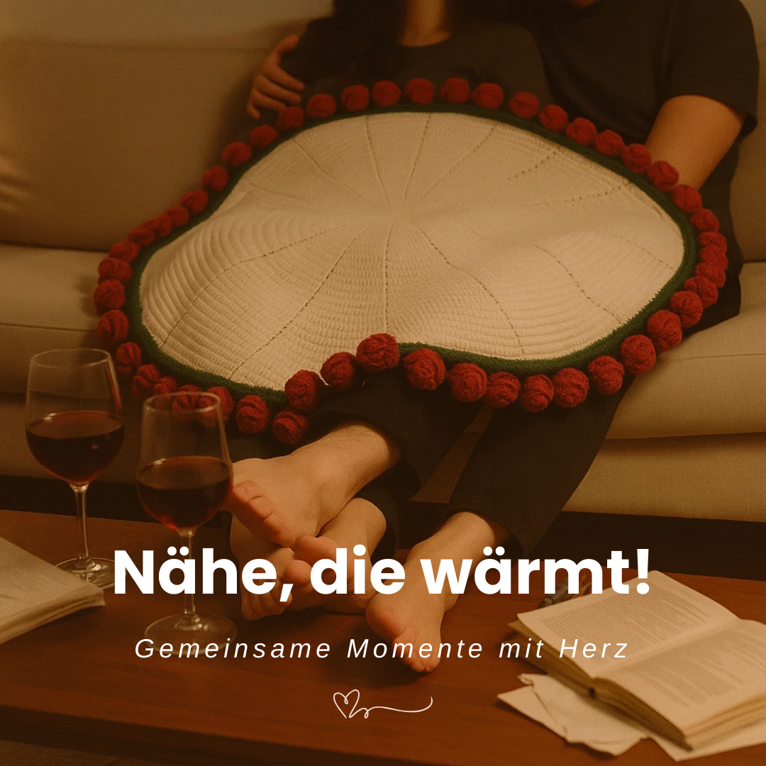 Amarosa - Die Decke, die Liebe trägt (bereits gehäkelt - 100cm)