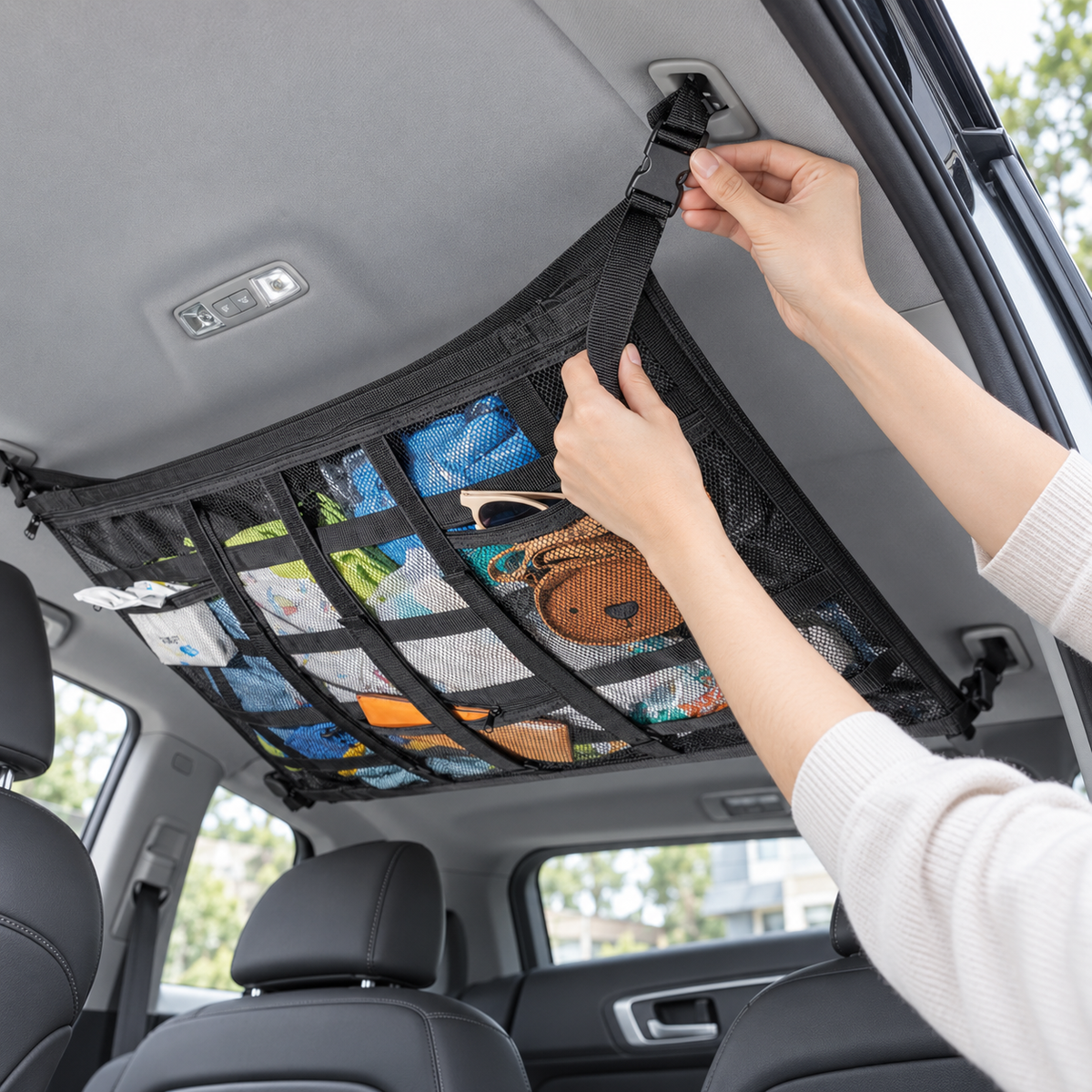 CarNest PRO™ – Dachstauraum-Organizer fürs Auto