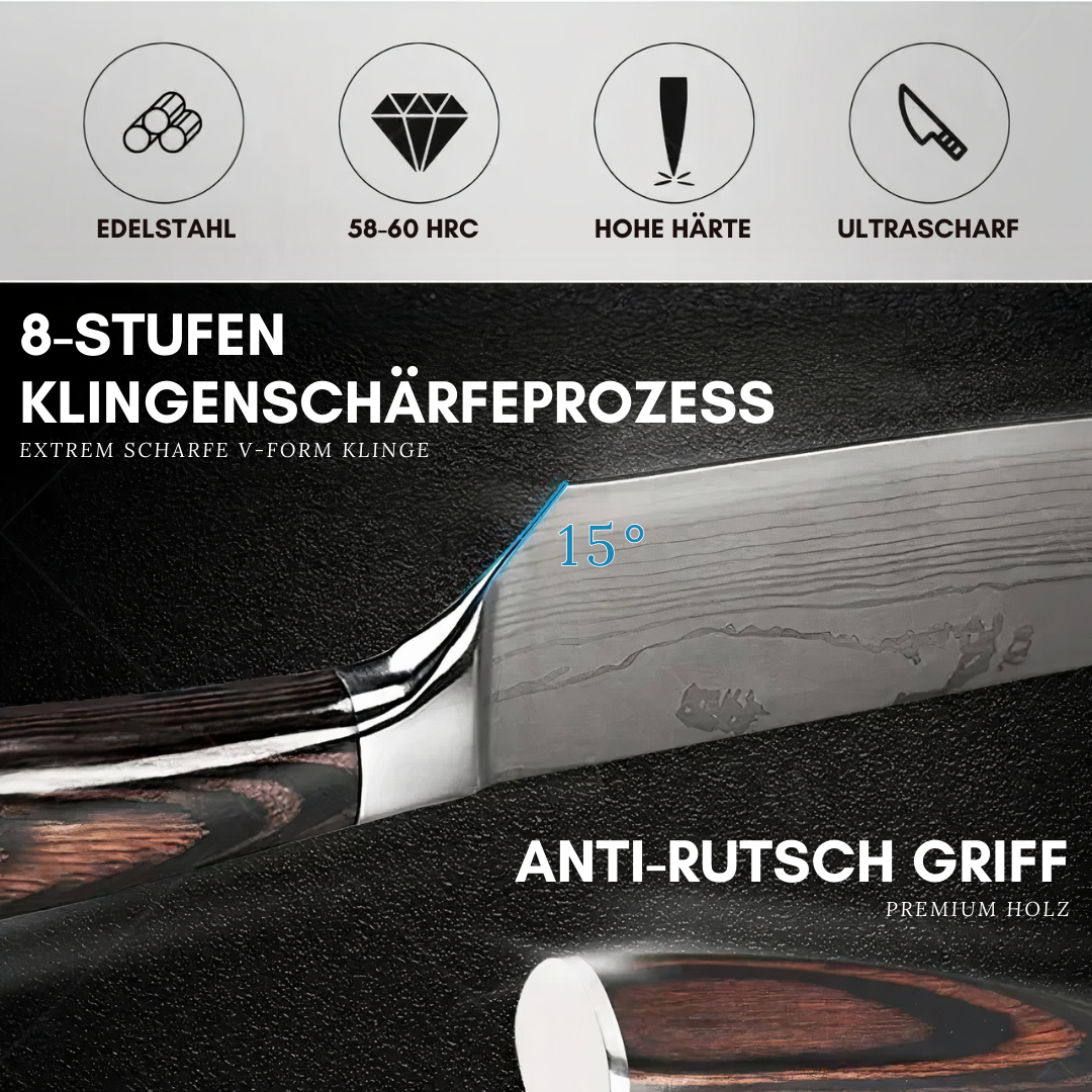 Japanisches 3er-Messerset